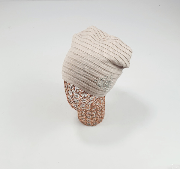 Шапка Корки Сюзанна (бл.пудра)